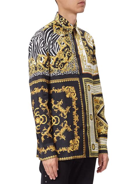 versace collection men shirt.